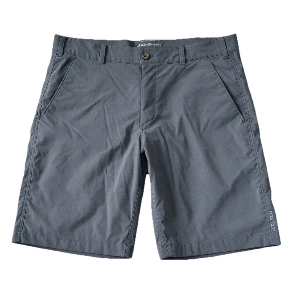 Eddie Bauer Travex Shorts Men’s Size 36 Gray Performance Hiking Lightweight